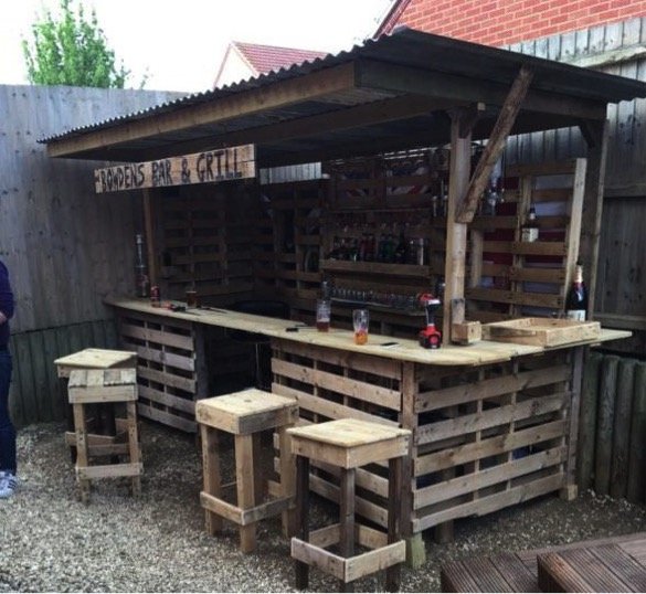How To Setup An Outdoor Home Bar, Outdoor Pub Set Up