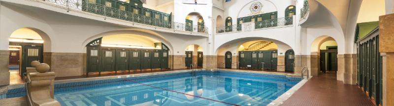 photo of the warm pool at the Müllersches Volksbad