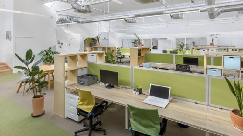 Photograph of Greenspace shared workspace in Paris France